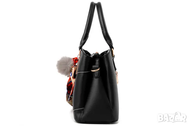 Дамска чанта Aimioer Black, снимка 3 - Чанти - 47924996