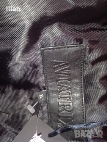 Мъжко кожено яке , снимка 10 - Якета - 41398459