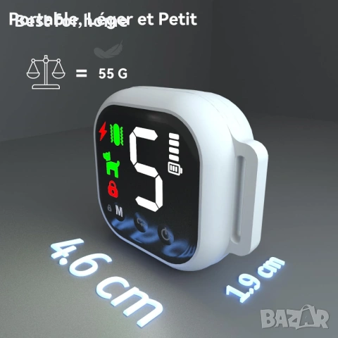 Meloive Автоматичен нашийник против лай – 4 интелигентни режима, IP67 водоустойчив и презареждаем , снимка 6 - За кучета - 53249801