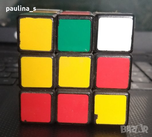 Кубче Рубик от 80-те години , снимка 2 - Антикварни и старинни предмети - 44461953