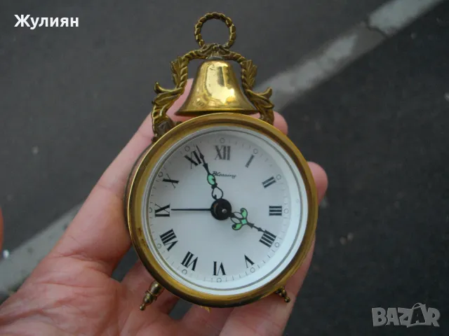 КОЛЕКЦИОНЕРСКИ МИНИ БУДИЛНИК BLESSING WEST GERMANY , снимка 2 - Антикварни и старинни предмети - 48283272