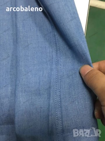 Ежедневна мъжка риза с дълъг ръкав, 2цвята, снимка 10 - Ризи - 42195608