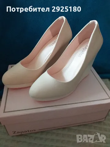 Дамски обувки на платформа Zapatos 36, снимка 2 - Дамски елегантни обувки - 47815160