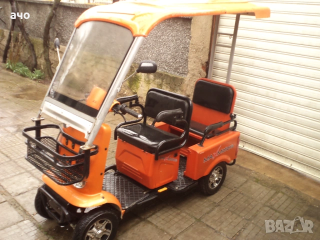 Електрически скутер за двама-с покрив!!!ТРАНСПОРТ, снимка 12 - Инвалидни скутери - 53571857