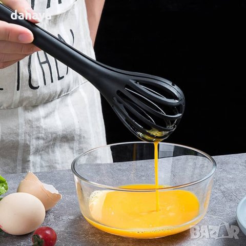 1177 Мултифункционална кухненска щипка за сервиране и готвене 27.5см, снимка 5 - Прибори за хранене, готвене и сервиране - 26650812