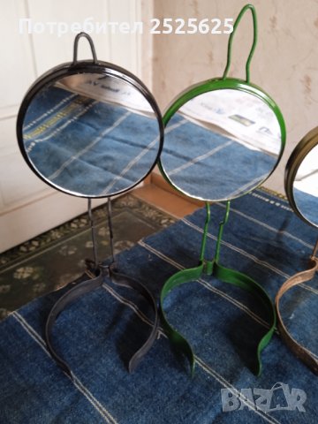 Огледало с основа за газена лампа, снимка 6 - Огледала - 41771870