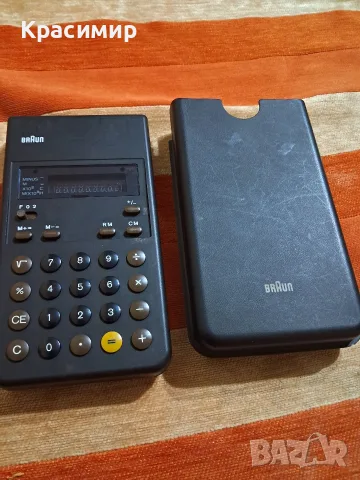 калкулатор Braun Control ET23 (Type 4955), снимка 7 - Друга електроника - 55964351