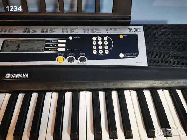 синтезатор клавир YAMAHA YPT-210 пиано с 5 октави, снимка 7 - Синтезатори - 55987571