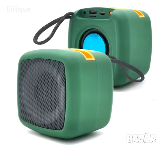 Мини преносима Bluetooth колонка с RGB LED светлини и Super Bass, снимка 8 - Друга електроника - 52820215