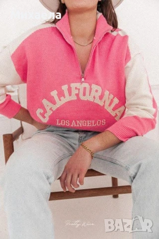 Дамски пуловер - три цвята - 19€, снимка 2 - Блузи с дълъг ръкав и пуловери - 53189183