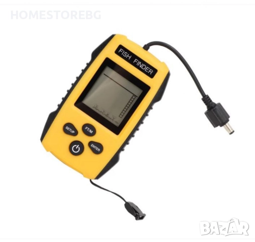 Преносим сонар за риболов с LCD екран и дълбочина до 100 м , снимка 4 - Такъми - 51668576