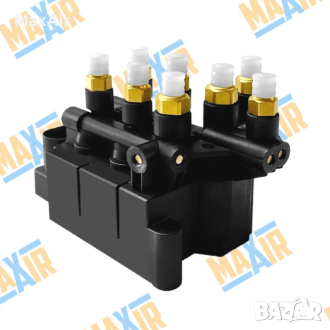 Разпределител, клапанен блок въздушно окачване Audi Q7 4M Q8, Benthley, снимка 4 - Части - 44649626