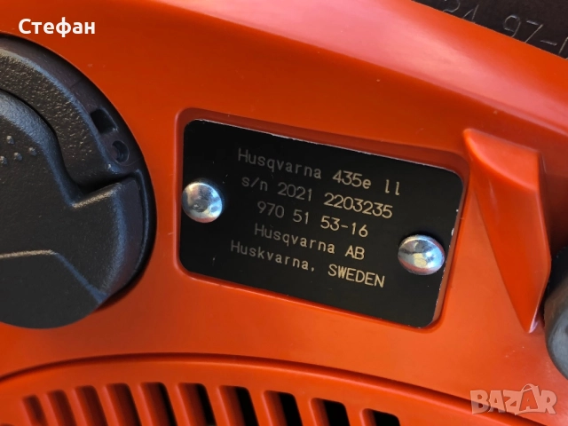 Моторна резачка Хускварна/Husqvarna 435, снимка 4 - Градинска техника - 52727159