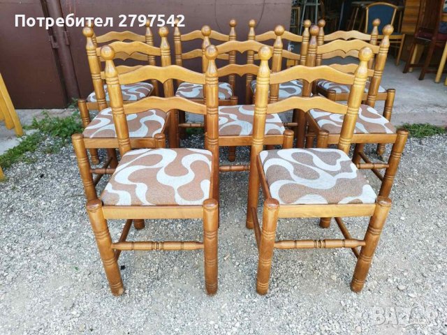 Дървени столове А19, снимка 1 - Столове - 41040474