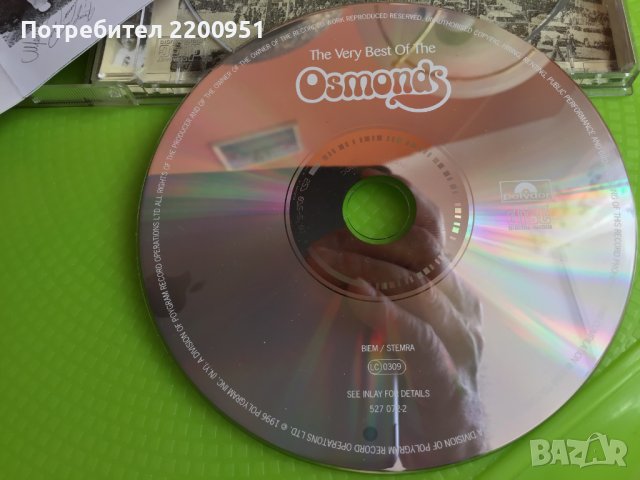 OSMONDS, снимка 8 - CD дискове - 39594081