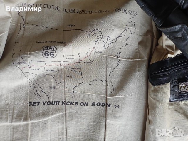 Кожено яке-Оргинал, снимка 4 - Якета - 50885785