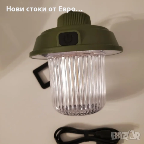 Акумулаторна LED къмпинг фенерче, мощна къмпинг лампа, 1000 лумена, димируема, 3-режимна лампа, снимка 6 - Къмпинг осветление - 53323115