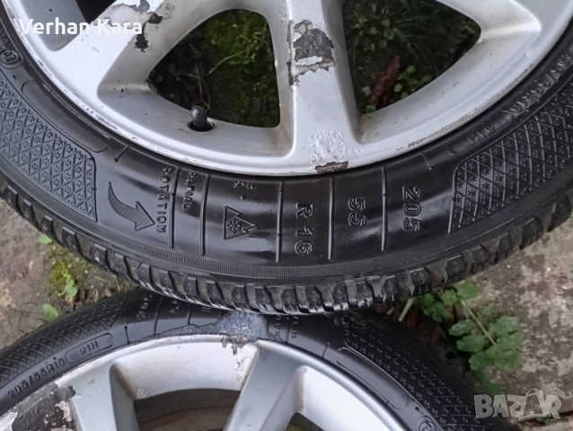Mercedes komplekt 205 /55/16, снимка 12 - Гуми и джанти - 52653245