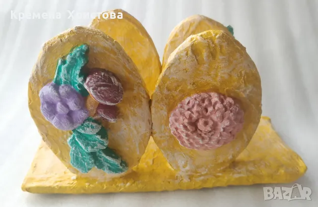 Салфетник с формата на яйчица , снимка 2 - Декорация за дома - 49888238