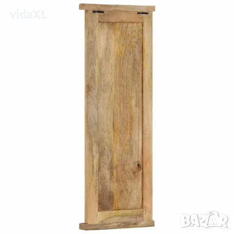 vidaXL Закачалки за дрехи, 2 бр, мангово дърво масив, 38x100 см, снимка 2 - Закачалки - 56147115