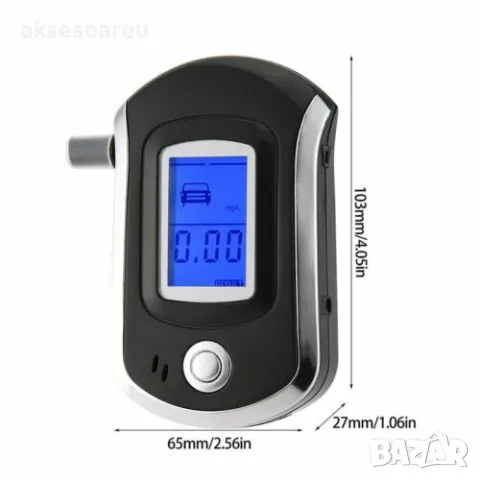 Дрегер тестер детектор анализатор за тестване на алкохол с течнокристален LCD дисплей детектор , снимка 8 - Аксесоари и консумативи - 48536197