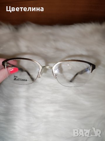 Оригинални модерни диоптрични рамки за очила JOHN GALLlANO цена 54 лв. , снимка 3 - Слънчеви и диоптрични очила - 42641331