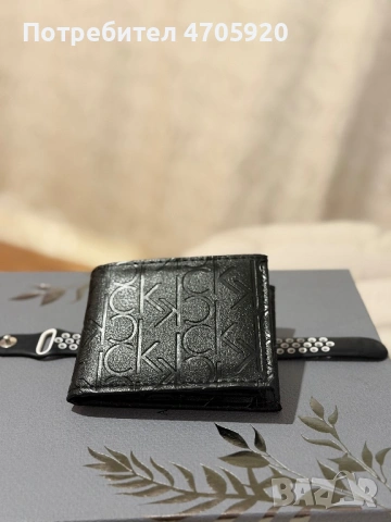 Портфейл Calvin Klein, снимка 6 - Портфейли, портмонета - 53238136