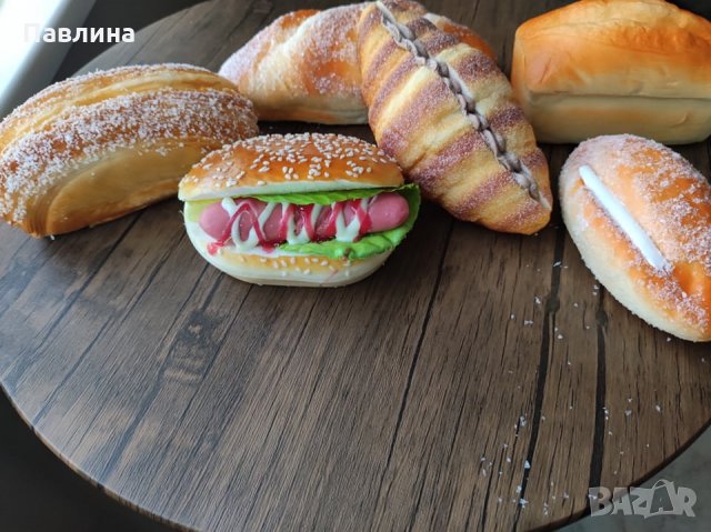 Изкуствени хлебчета за декорация , снимка 7 - Декорация за дома - 35830236