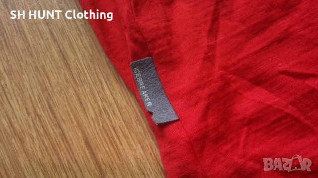 Icebreaker T-Shirt 87% Merino Wool размер L тениска 87% Мерино вълна - 1760, снимка 12 - Екипировка - 52888146