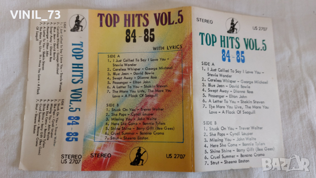 tops hits vol.5/84-85, снимка 2 - Аудио касети - 44773811
