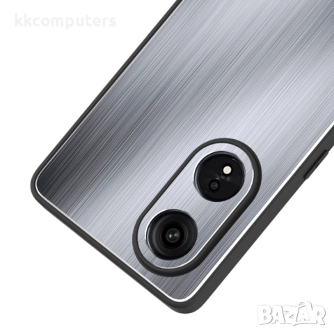 Oppo A1 Pro 5G / Reno8 T 5G / A98 5G Metal Brushed Texture Удароустойчив Калъф и Протектор, снимка 3 - Калъфи, кейсове - 52977139