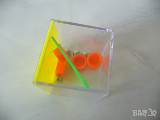 Логически пузел куб играчка топчета игра на нерви , снимка 4 - Игри и пъзели - 41449998