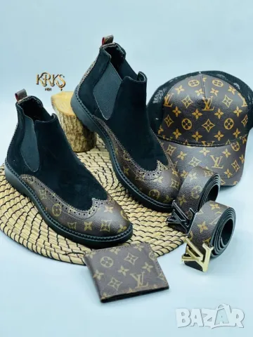 мъжки боти Louis Vuitton , снимка 6 - Мъжки боти - 49232222