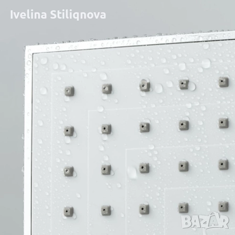 Хромиран горен душ комплект, смесител тип дъждовен душ Schütte, снимка 2 - Други стоки за дома - 48951518