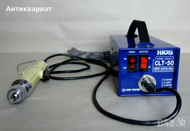 Професионален винтоверт и захранване HIOS CLT-50 + HIOS CL3000, снимка 1