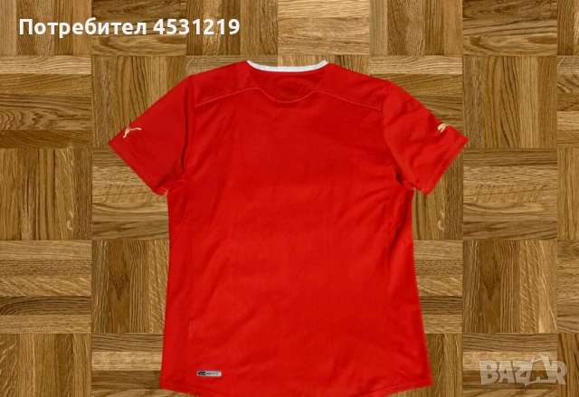 Спортна тениска Puma Scuderia Ferrari , снимка 2 - Футбол - 53789695