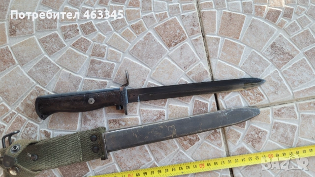 Щик, нож, байонет, снимка 4 - Антикварни и старинни предмети - 53262531