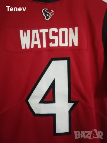 Houston Texans #4 Watson Nike оригинална тениска американски футбол jersey L/XL NFL, снимка 3 - Тениски - 49701579