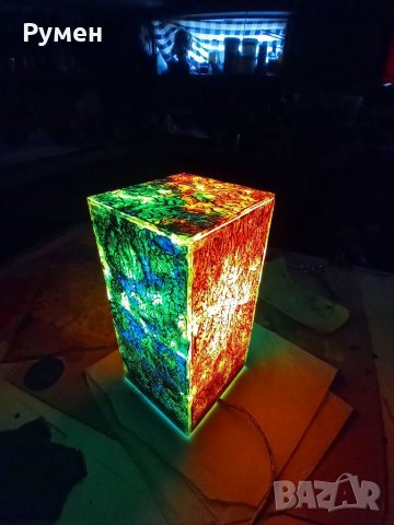 Нощна лампа ръчна изработка, снимка 8 - Други - 34350215