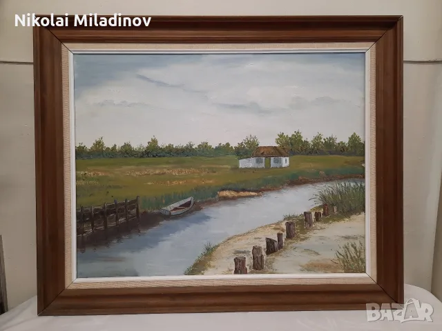 Рисувани картини с маслени бои върху платно , снимка 4 - Картини - 56322070