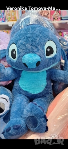 Стич плюшена играчка 100см 120см 140см , снимка 5 - Плюшени играчки - 47639879