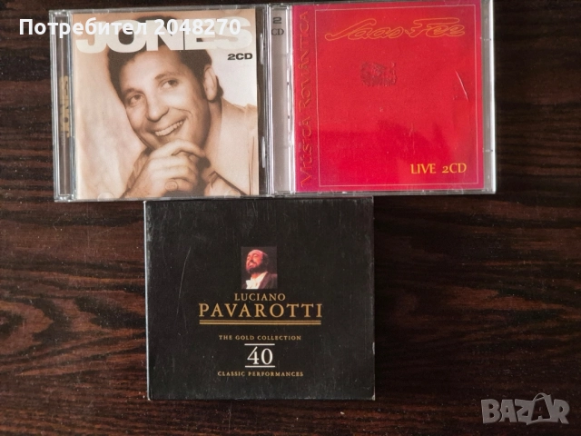 Луксозни Оргинал НовиДвойниCD с АЛБУМИ цветни снимки ,Tom Johnes, luciano PAVAROTTI, Classic , снимка 3 - CD дискове - 52402626