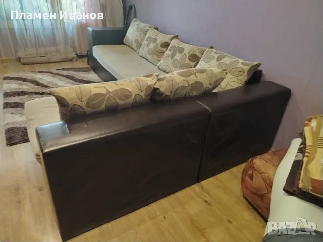 Ъглов диван 220/170см, снимка 3 - Дивани и мека мебел - 56114154