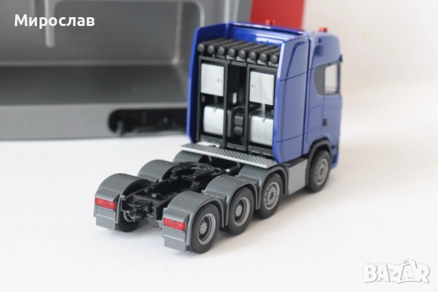 HERPA H0 1/87 SCANIA ВЛЕКАЧ КАМИОН МОДЕЛ, снимка 8 - Колекции - 53644736