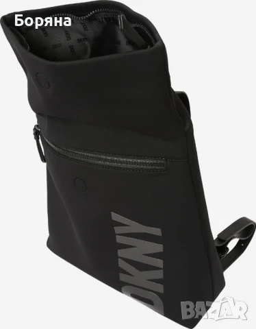 DKNY нова с етикет дамска раница неопрен, снимка 8 - Раници - 51285086