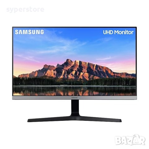 Mонитор 28" UHD Samsung U28R550UQP (3840 x 2160) IPS 16:9 60Hz 4ms Flat 300cd/m2 1000:1 HDMI, снимка 1 - Монитори - 41686260