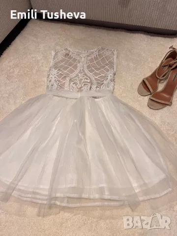 Къса бяла рокля за всеки случай, снимка 3 - Рокли - 48256589