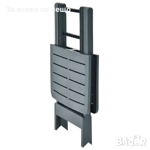 Сгъваема Градинска Маса, Зелена, 79x72x70 См, Пластмаса Код P624, снимка 7 - Градински мебели, декорация  - 50428715