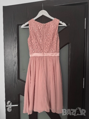 Коктейлна рокля Jake’s Cocktail розова, снимка 4 - Рокли - 52336873