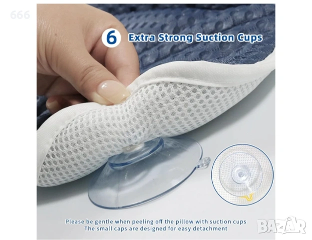 Възглавница за вана, снимка 4 - Други стоки за дома - 53786254